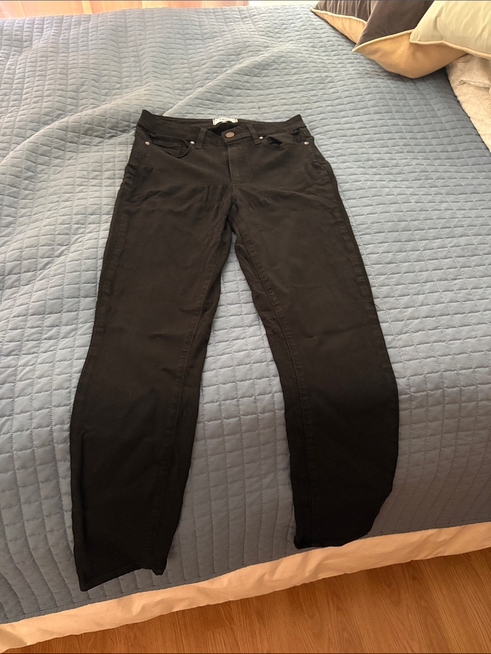 Paige Black Women's Stretch Jeans - Classic Fit